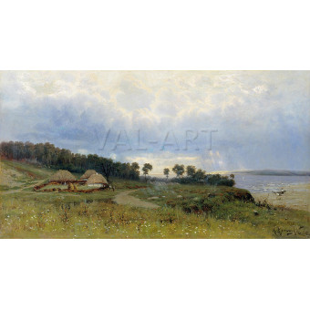 РЕПРОДУКЦИИ НА КАРТИНИ Преди дъжд (1880)